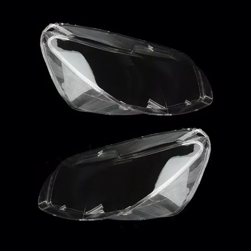 2PCS Front Headlight Lens Cover LampShade L&R ADP10786301S For Mazda 6 2003-2008