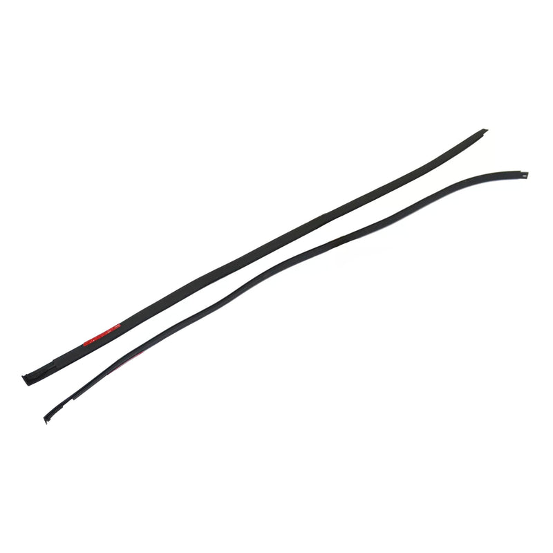 2PCS Roof Drip Molding Trim Left & Right Side Rubber For Toyota Tundra