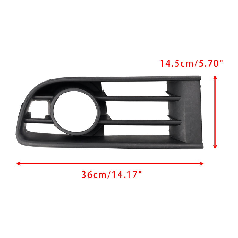 2PCS Front Lower Fog Light Cover Grille Grill Fit VW Polo 2002-2005