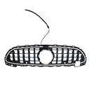 2022-2026 Fit Mercedes Benz W206 W/Camera GTR-Style Front Bumper Grille Grill