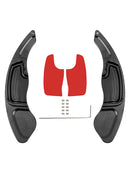 Steering Wheel Paddle Shifter Extension For Acura MDX RDX TLX Aluminium Black