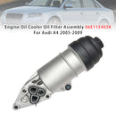 Engine Oil Cooler Oil Filter Assembly 06E115405K For Audi A4 2005-2009
