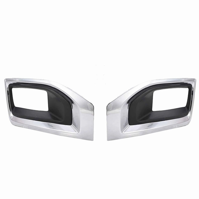 Pair Fog Light Lamp Bezel Chrome Cover 22936426 22936427 For GMC Yukon 2015-20
