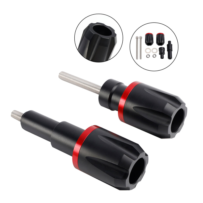 Aluminum Frame Crash Slider Protection Red For Bmw F900R F750Gs F850Gs 19-23