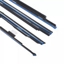 4PCS Door Belt Molding For Toyota Land Cruiser Lexus LX450 FJ80/ FZJ80/ HDJ80