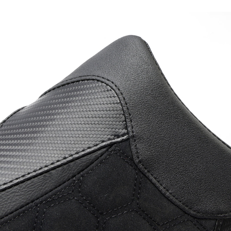 Front Driver Seat Raider Cushion Pu Fit For KAWASAKI Ninja ZX-4R RR 2023 Black