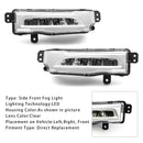 Pair LED Front Bumper Fog Lights For BMW X5 G05 2018-2022 63177406365