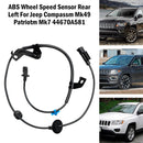 ABS Wheel Speed Sensor Rear Left For Jeep Compassm Mk49 Patriotm Mk7 44670A581