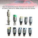 10pcs 8-Speed Automatic Transmission Solenoid Kit 8HP75 8HP50 For BMW