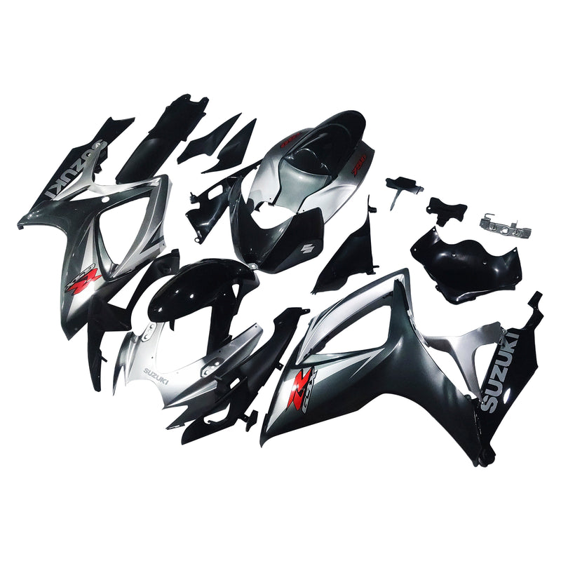 Amotopart Suzuki GSXR 600/750 2006-2007 K6 Fairing Kit Bodywork Plastic ABS