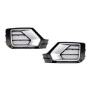 2016-2020 Audi Q2 2PCS Front Bumper Grille Fog Lamp Grille 81A807681G