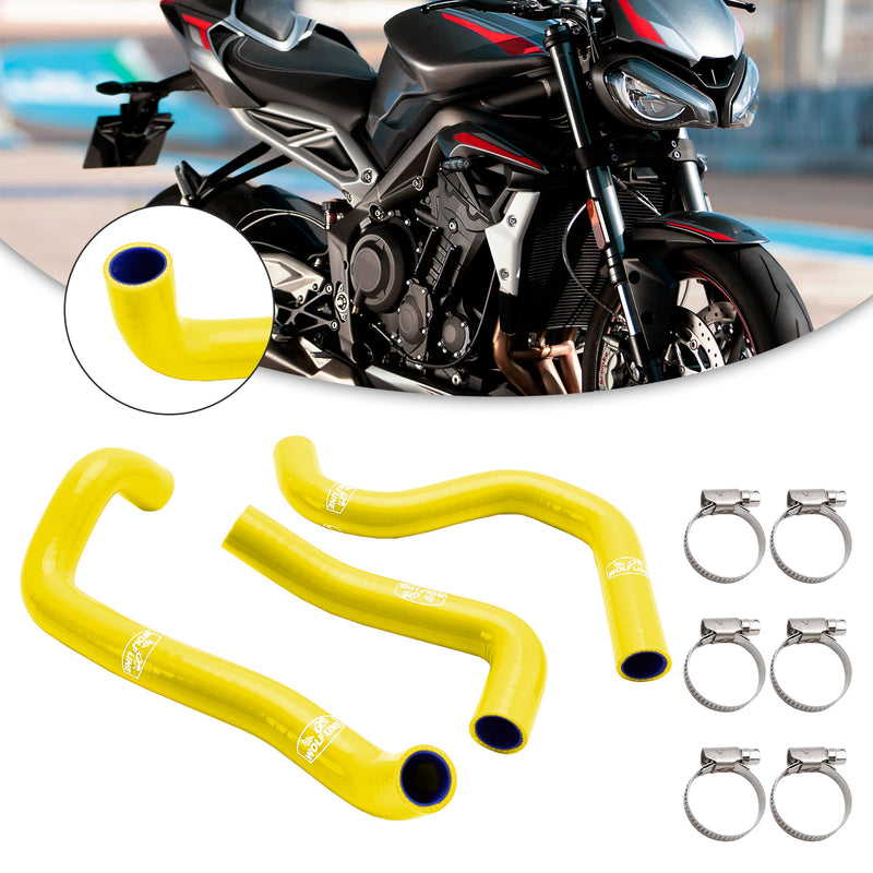 Silicone Radiator coolant Hose kit For Street Triple 765 R RS 2020-2022