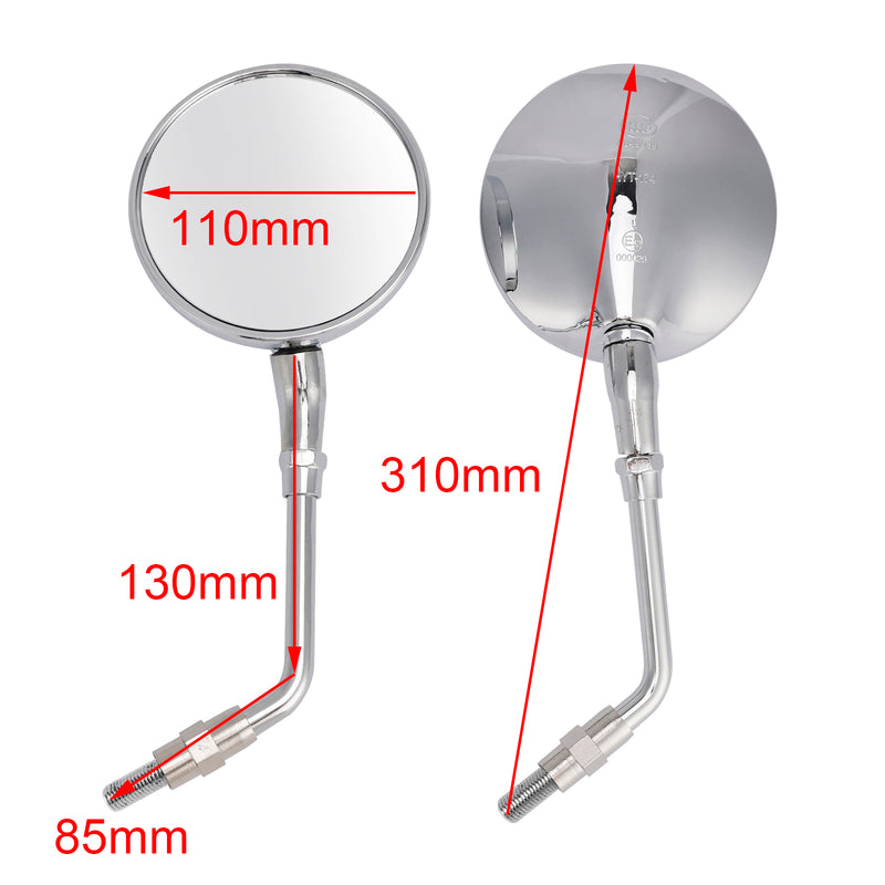 New Mirror Set For Honda CB 1100 SF X-11 00-03 CB 1100 R 81-83 CB 1100 F 83-84