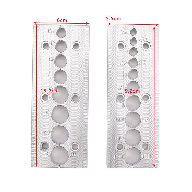 Rebuild Vise shaft /Rod holde Shaft clamp kit 18 sizes 7.4mm-19mm For fox
