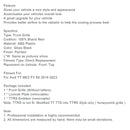 RS Style Front Honeycomb Grille Grill Fit Audi TT MK3 FV 8S 2014-2023