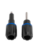 Aluminum Frame Crash Slider Protection Blue For Bmw F900R F750Gs F850Gs 19-23