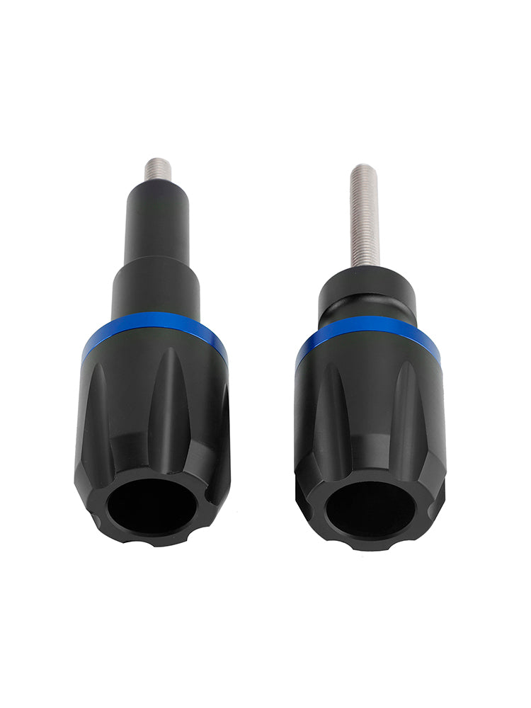 Aluminum Frame Crash Slider Protection Blue For Bmw F900R F750Gs F850Gs 19-23