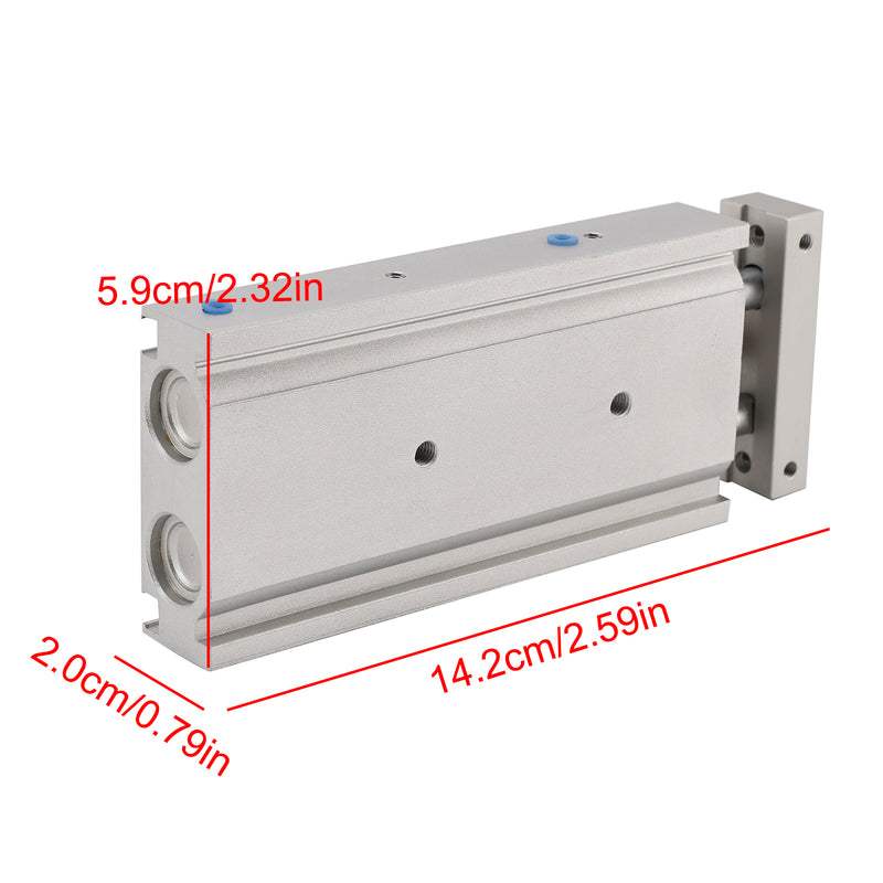 SMC CXSM15-60 Air Cylinder Pneumatic Dual Rod Cylinder Double Acting