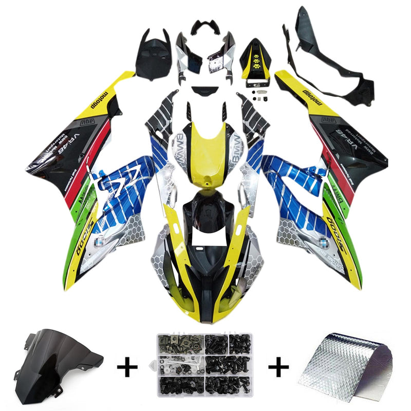 Amotopart BMW S1000RR 2015-2016 Fairing Kit Bodywork Plastic ABS