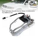 Rear Left Door Handle Carrier Outer 51228243635 For BMW E53 X5