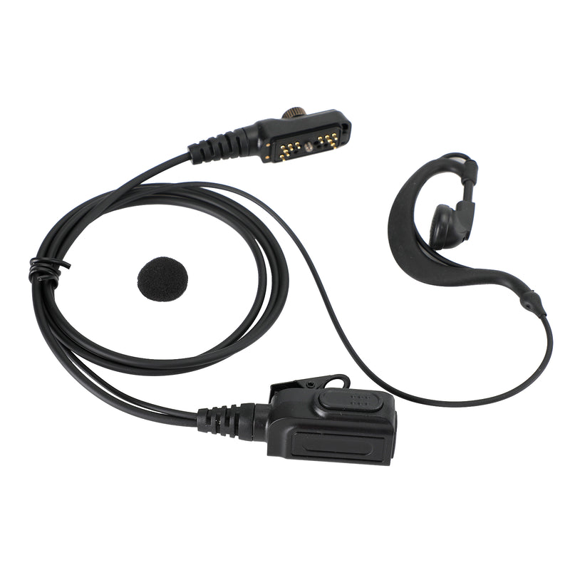 Headset Oval PTT in one Walkie-Talkie For HYT PD752 PD782 PD785 PD785G PT580H