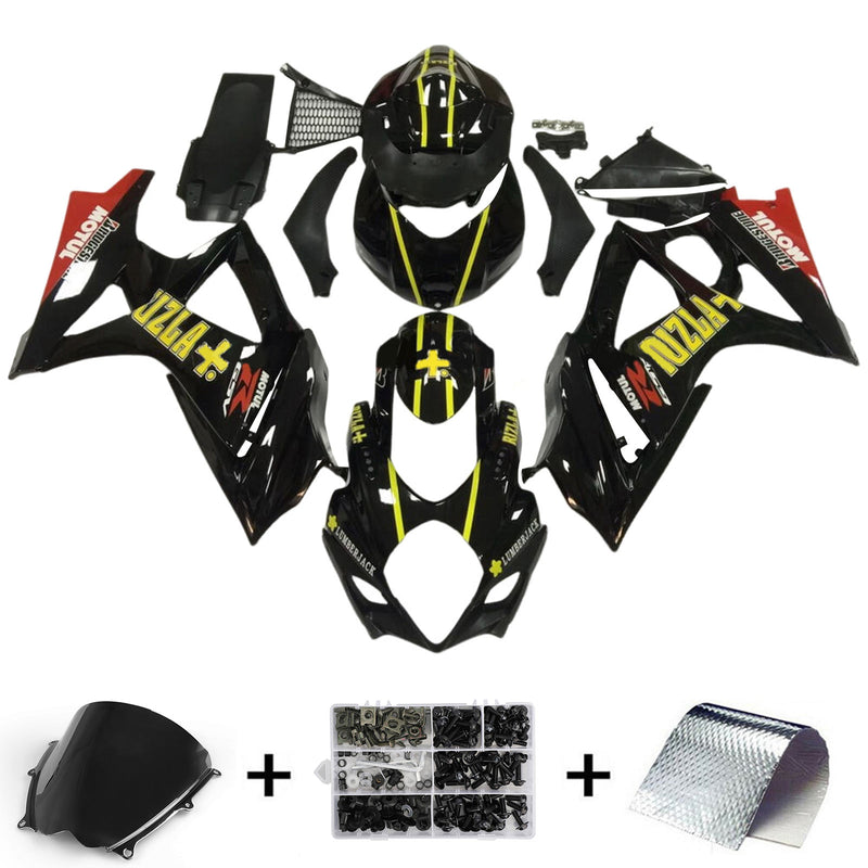 Amotopart Suzuki GSXR1000 2007-2008 K7 Fairing Kit Bodywork Plastic ABS