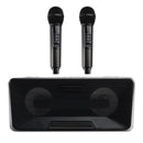 Wireless Bluetooth Dual Microphone Karaoke All-In-One Speaker for Home Outdoor