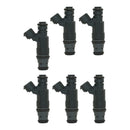 2002-2005 For Volkswagen Golf V6 2.8L 6PCS Fuel Injector 0280155985