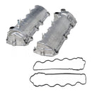 2PCS LH+RH Engine Valve Cover 9L1Z6582D For Ford F-150 V8 5.4L 2004-2010