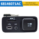 2014-2018 Jeep Cherokee AUX USB DC Input/Connection Control Module 68146071AC