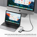 9 in 1 TYPE-C to RJ45 (Gigabit)+USB3.0*3+HDMI+USB-CS Data+PD100W+SD/TF MacBook