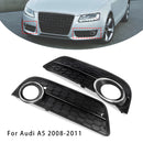A Pair Of Car Fog Lamp Grilles 8T0 807 682 8T0 807 681 For Audi A5 2008-2011
