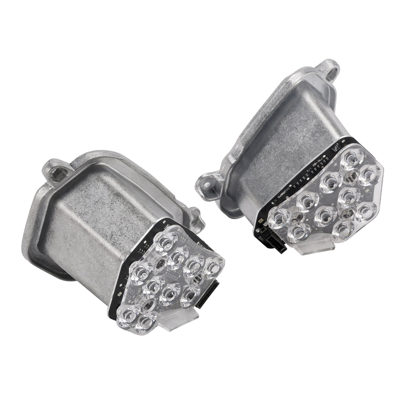 2pcs Indicator LED Module Headlight Unit For BMW 5 Series F10 F18 2009-2013