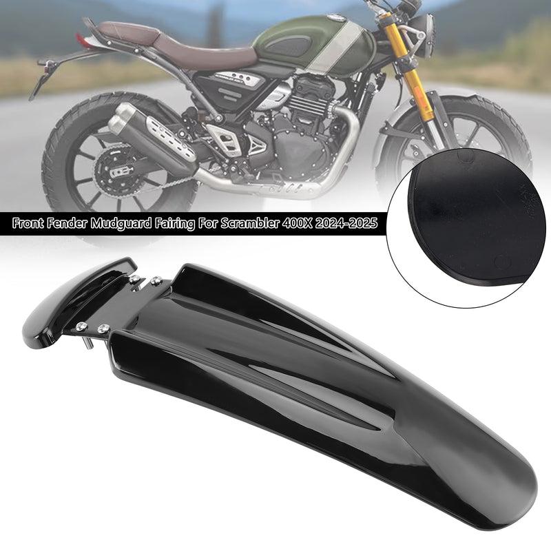Front Fender Mudguard Fairing For Scrambler 400X 2024-2025