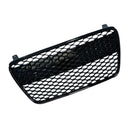2007-2012 Fit Audi R8 Gloss Black Front Henycomb Bumper Grille Grill