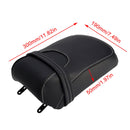 Rear Seat Passenger Cushion Flat Black Fit For Indian Super Scout Sixty Bobber