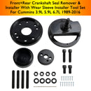 Front+Rear Crankshaft Seal Remover & Installer Tool for Cummins 3.9L 5.9L 6.7L