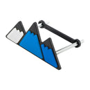 Tri-Color Grille Badge Emblem for Toyota Tacoma TRD Tundra RAV4 Blue Scheme