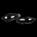 Pair Front Headlight Lens Cover Shell Clear For Jaguar XJ XJL 2010-2019