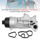 Oil Cooler Filter Housing 11428643762 11427558521 For Mini Cooper R55 R56 One