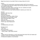 Beige Driver Side Sun Visor 964013TA2A For Nissan Altima 2013-2018