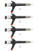 4PCS Fuel Injector 095000-6250 Fit Nissan Navara D22 D40 Diesel 16600-EB70A
