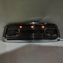 Big Horn Style Front Bumper Grill Grille Fit Dodge Ram 1500 2013-2018 Chrome