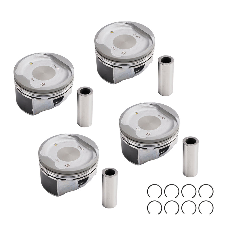 2AZ-FE 2.4L Engine Overhaul Rebuild Kit w/ Crankshaft Rods Timing Kit for Toyota