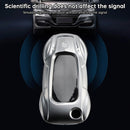 Audi A1 A3 S3 Leather Alloy Zinc Car Key Silvery Case Cover