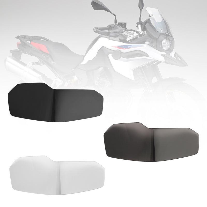 Front Headlight Lens Protection Cover Fit Smoke For Bmw F750Gs F850Gs Adv 18-23 Smoke