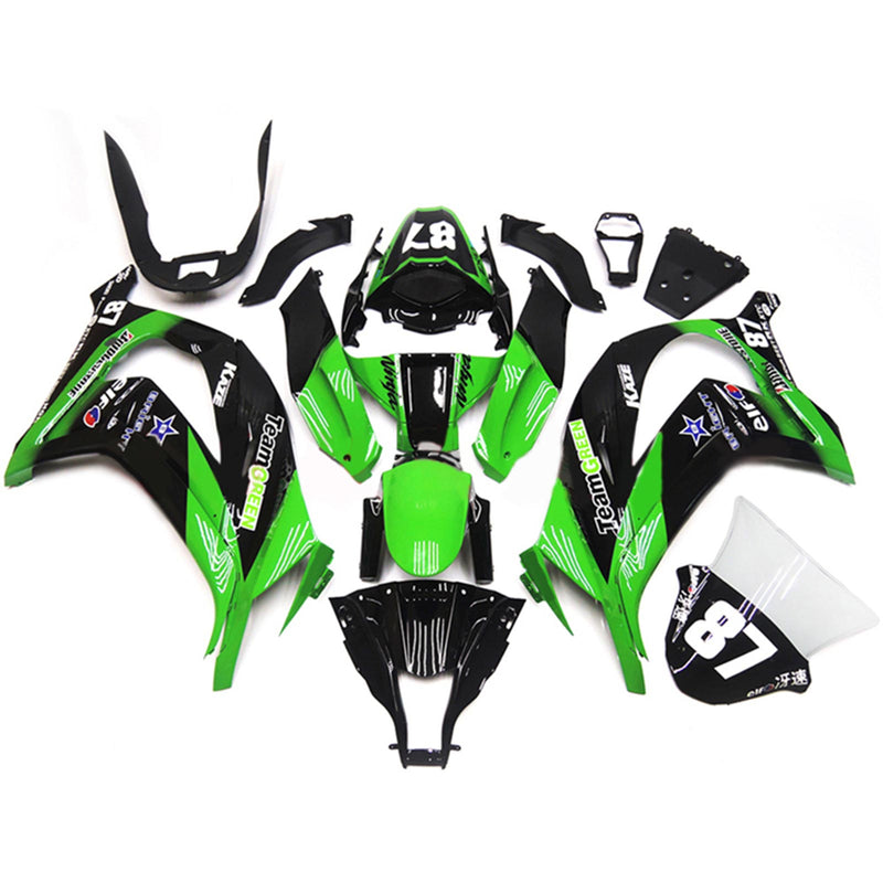 Amotopart Kawasaki ZX10R 2011-2015 Fairing Kit Bodywork Plastic ABS