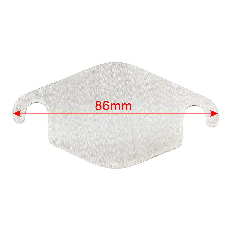 EGR valve blank plate for Ford Euro 3 Transit Connect Focus Mondeo 1.8 TDDI TDCi