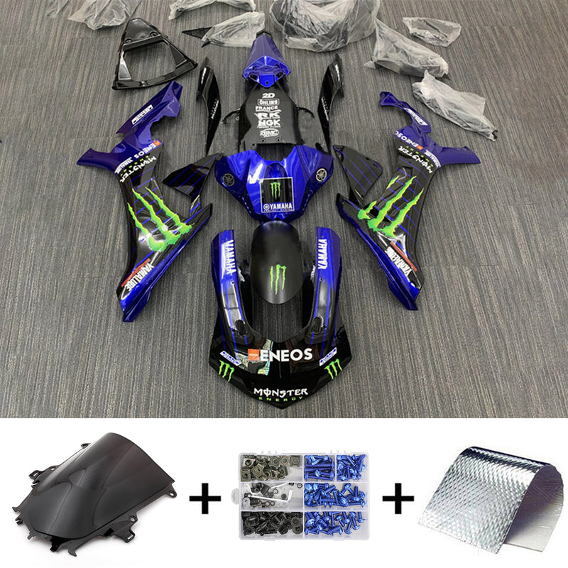 Amotopart Yamaha YZF 1000 R1 2015-2019 Fairing Kit Bodywork Plastic ABS
