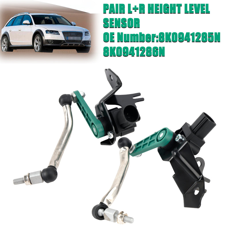 2x Suspension Ride Height Sensor 8K0941285N 8K0941286N For Audi A4 A5 07-15